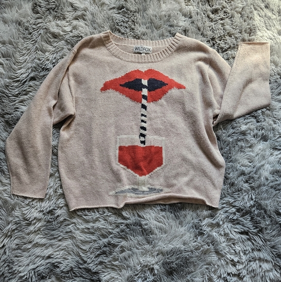 Wildfox Lips Sweater - Picture 8 of 13